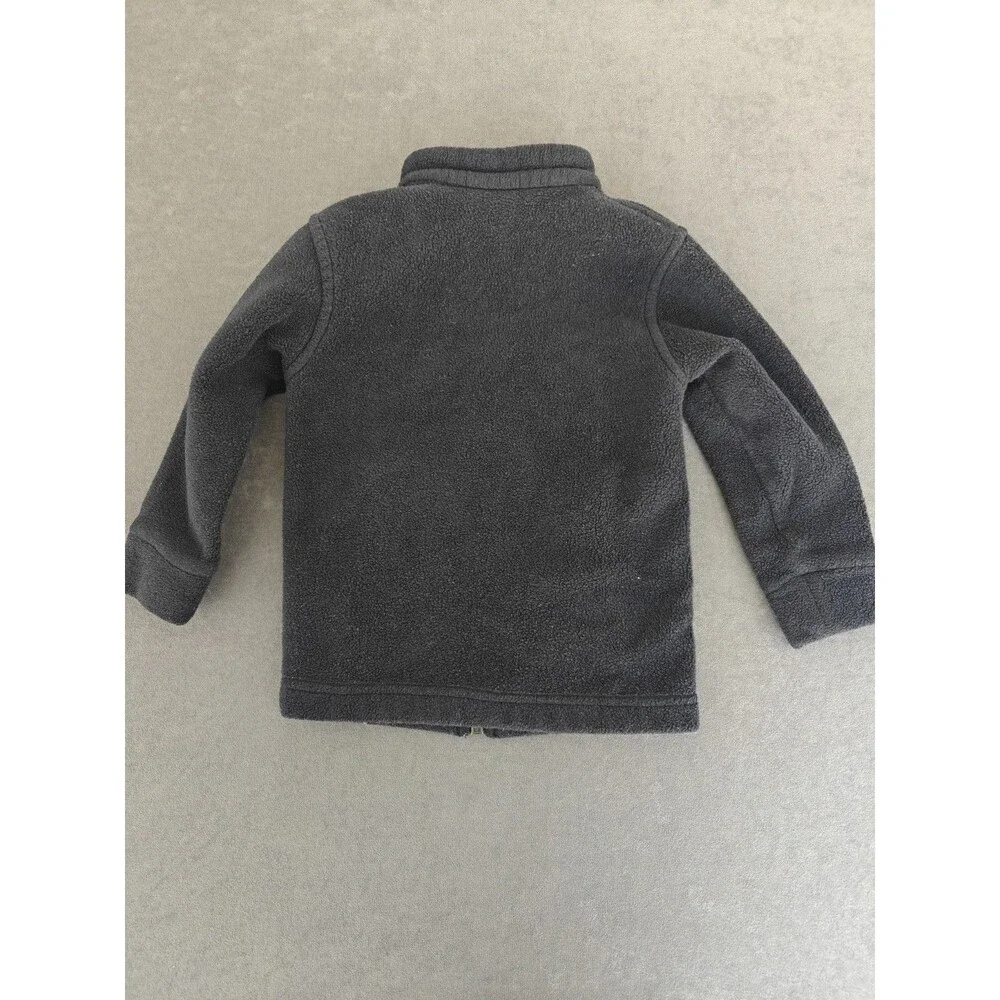 Columbia Toddler Fleece Jacket Gray Full Zip Lightweight 18-24 Months